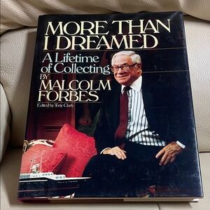 Malcolm Forbes 'More Than I Dreamed' Book